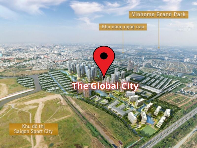 Quy mô khủng của dự án The Global City