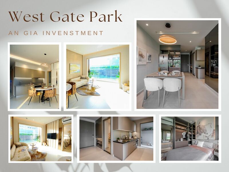 Thiết kế hiện đại và nội thất cao cấp của căn hộ West Gate Park